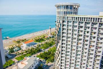 Двухместный номер Делюкс с 1 кроватью и видом на море в Отеле Orbi Sea Towers Hotel Official